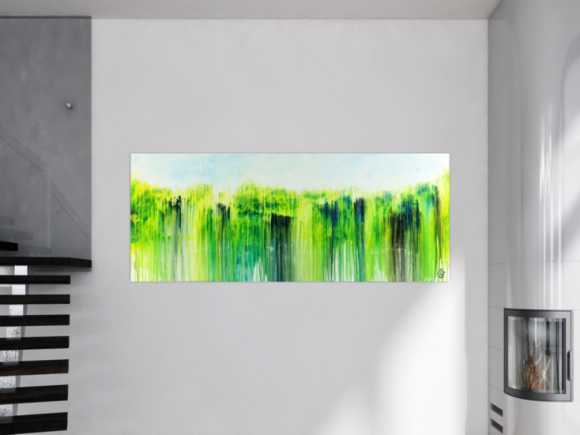 Kunstdruck Ausschnitt erstellen abstraktes Gemälde Nr. 1485