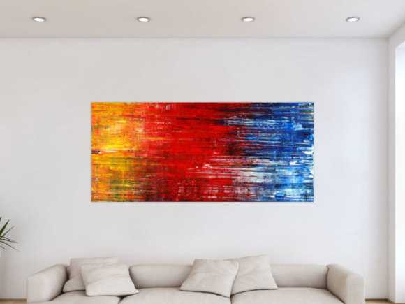 Kunstdruck Ausschnitt erstellen abstraktes Gemälde Nr. 1487