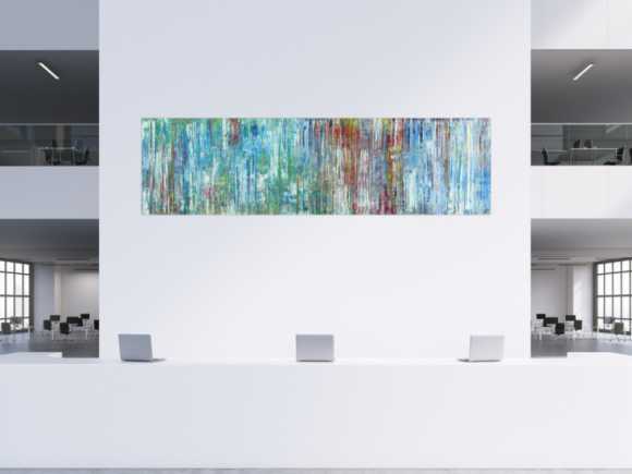 Kunstdruck Ausschnitt erstellen abstraktes Gemälde Nr. 1503