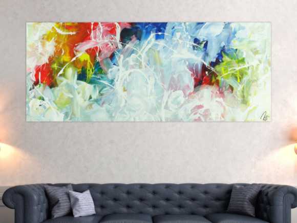 Kunstdruck Ausschnitt erstellen abstraktes Gemälde Nr. 1504