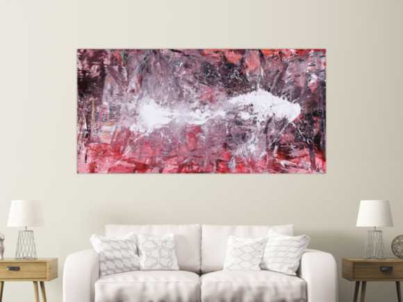 Kunstdruck auf Leinwand abstraktes Gemälde Nr. 1538