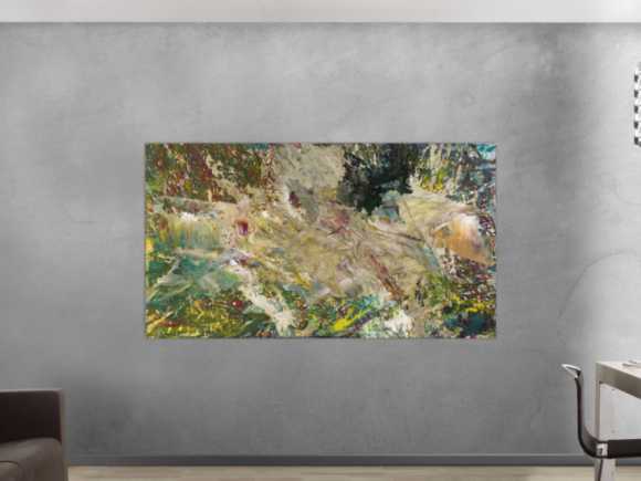 Kunstdruck auf Leinwand abstraktes Gemälde Nr. 1541