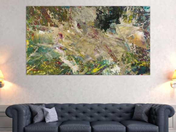 Kunstdruck Ausschnitt erstellen abstraktes Gemälde Nr. 1541