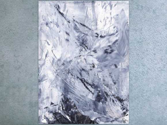Kunstdruck Ausschnitt erstellen abstraktes Gemälde Nr. 1550