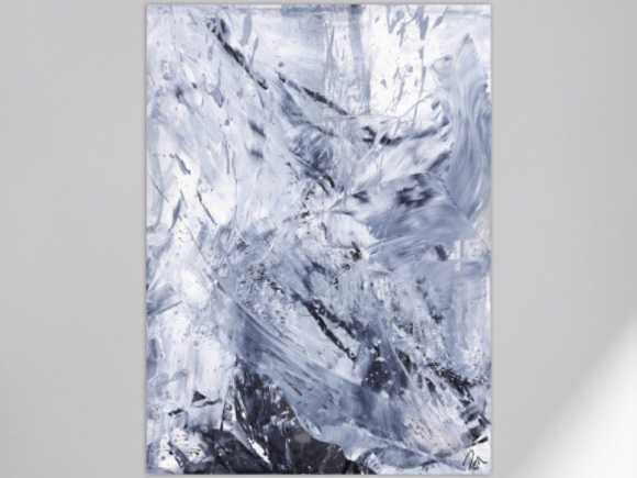 Kunstdruck Ausschnitt erstellen abstraktes Gemälde Nr. 1550