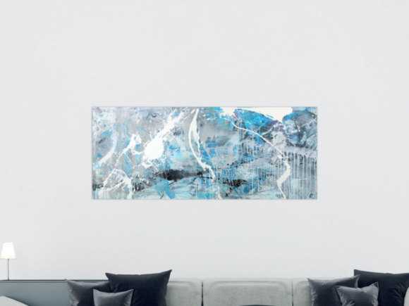 Kunstdruck Ausschnitt erstellen abstraktes Gemälde Nr. 1556