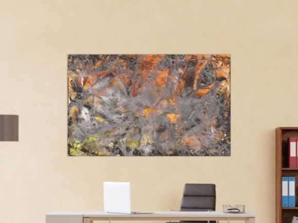 Kunstdruck auf Leinwand abstraktes Gemälde Nr. 1562