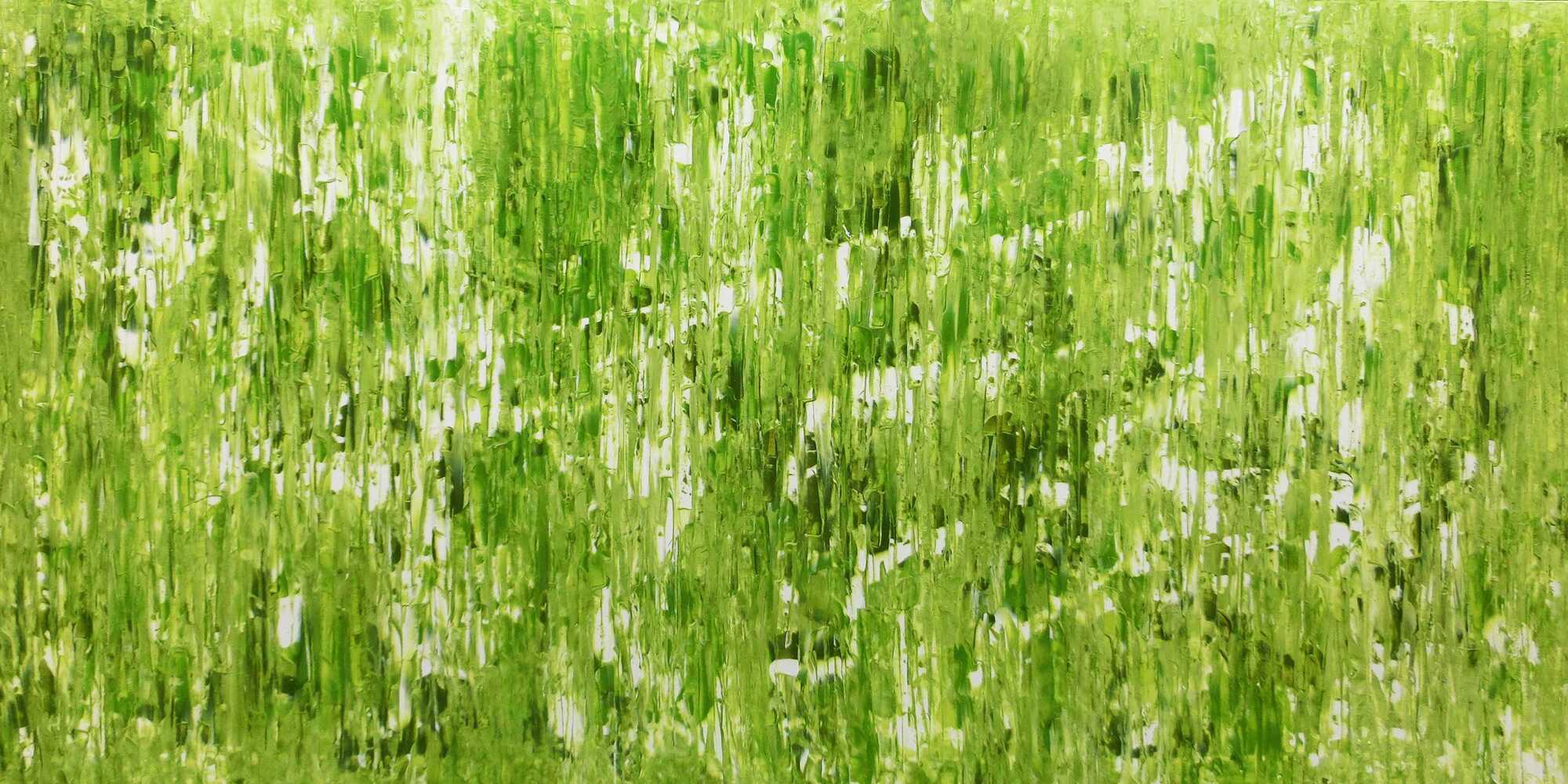 Abstraktes Acrylgemälde bunt modern