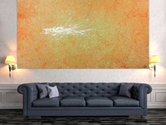 Abstraktes Gemälde Mondern Art Mischtechnik auf Leinwand handgemalt