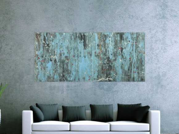 Kunstdruck Ausschnitt erstellen abstraktes Gemälde Nr. 1598