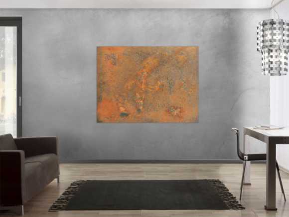 Abstraktes Bild aus Rost - Rostbild