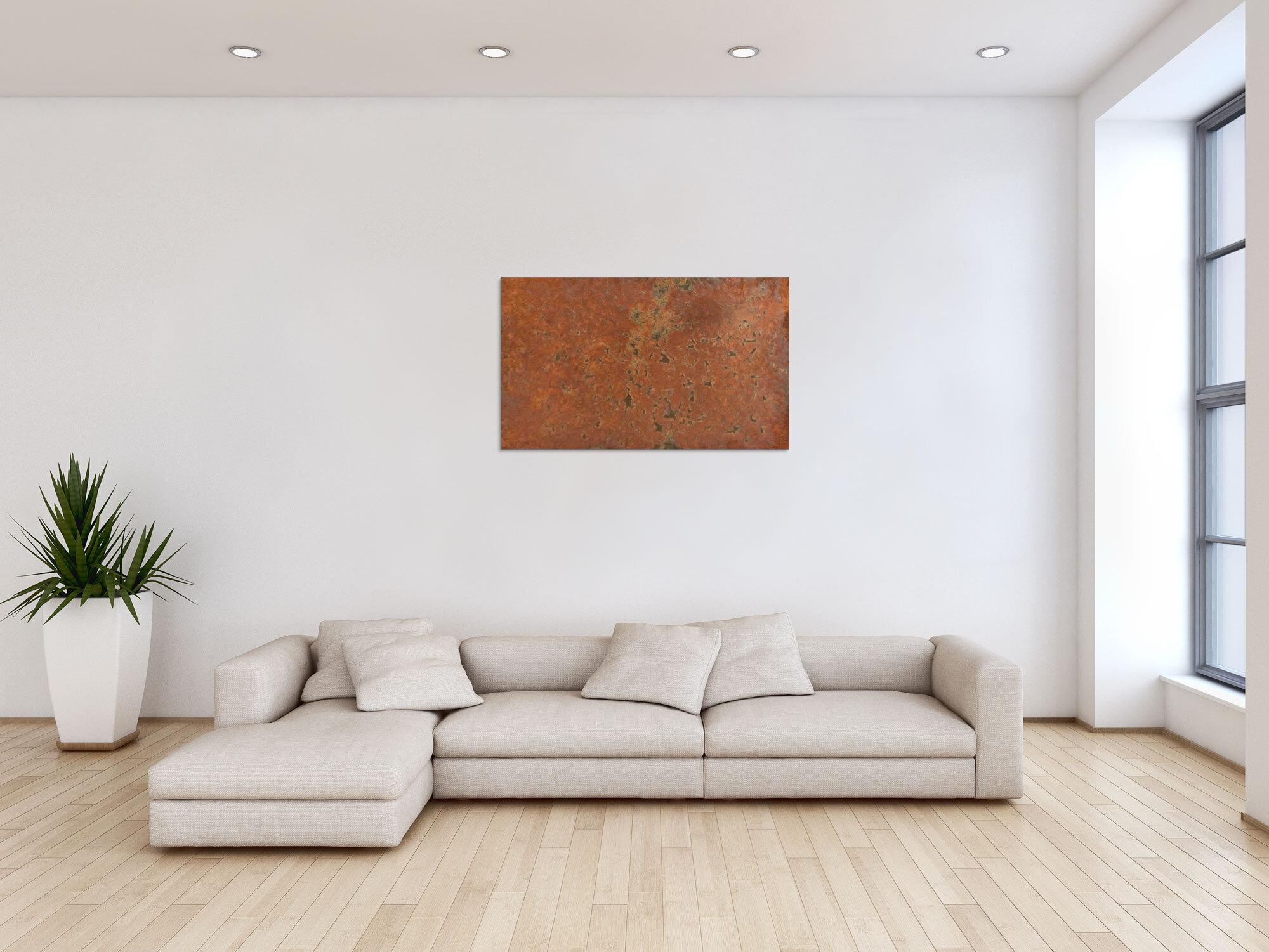 Gemälde aus echtm Rost abstrakte und modern