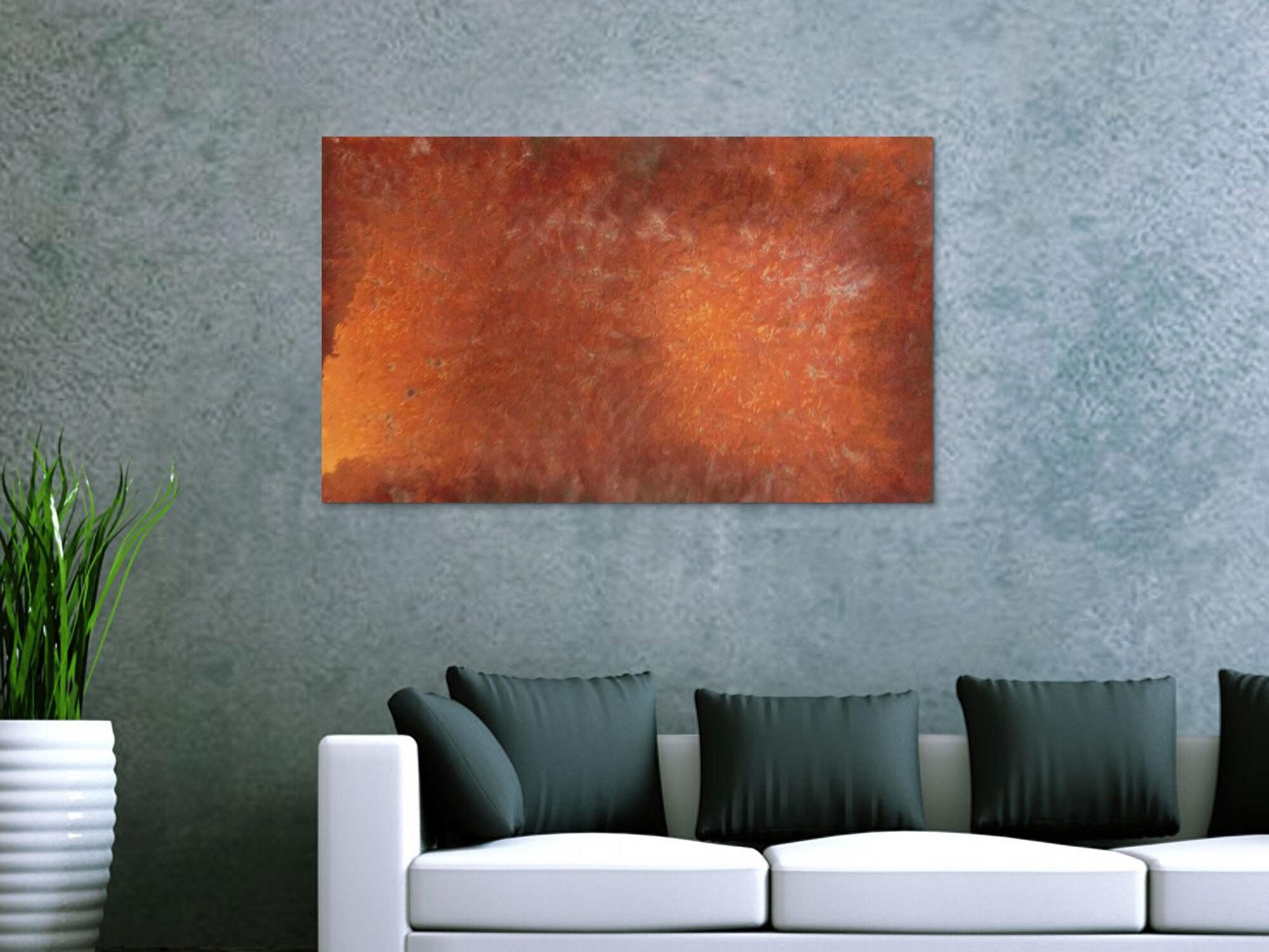 Rostbild abstrakt und modern