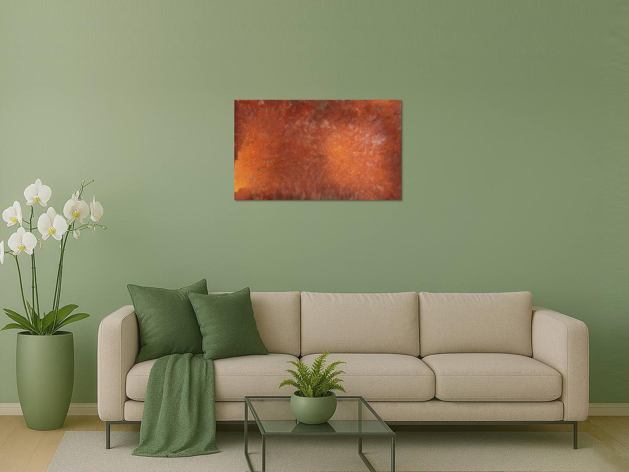 Rostbild abstrakt und modern