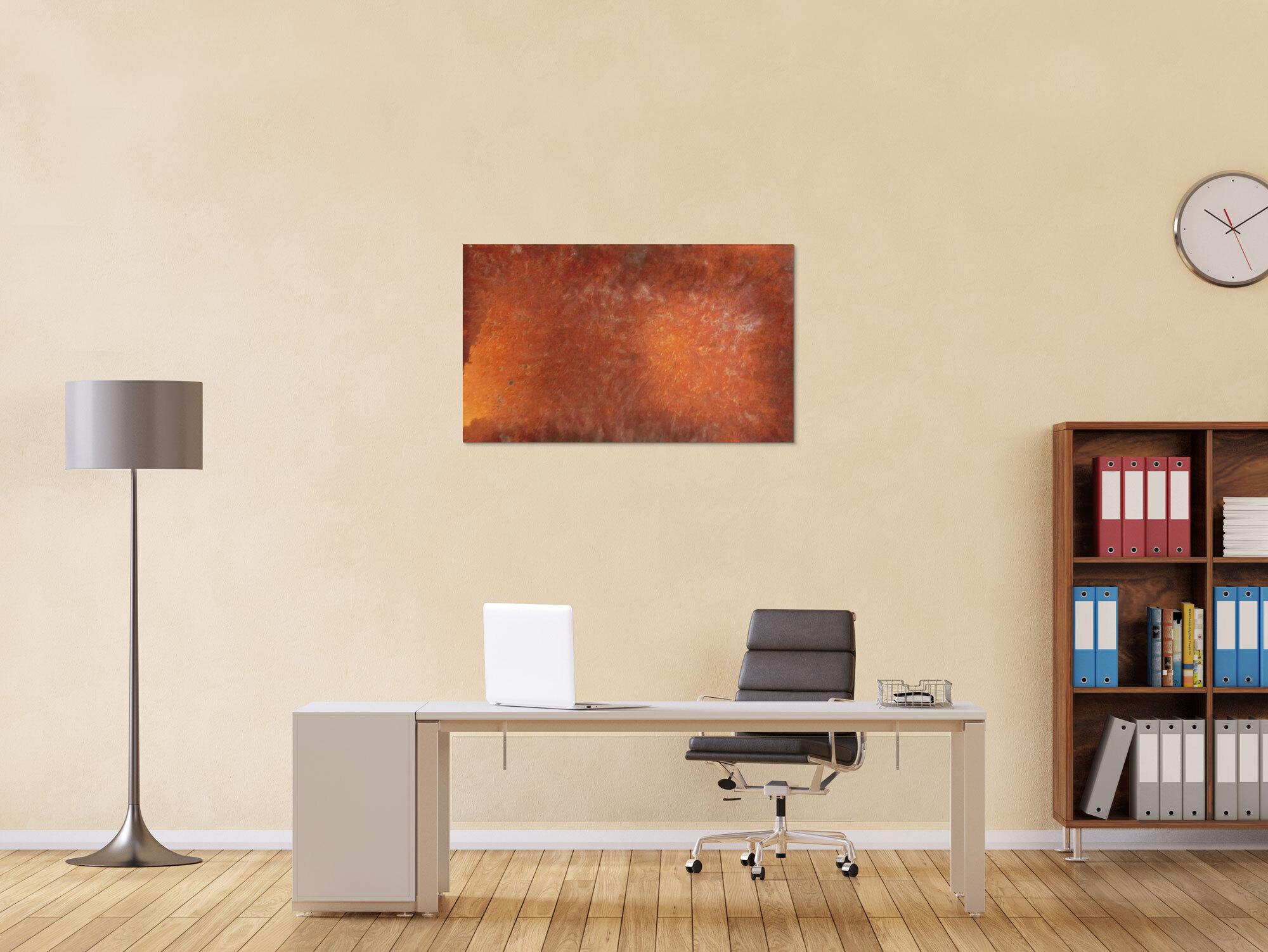 Rostbild abstrakt und modern