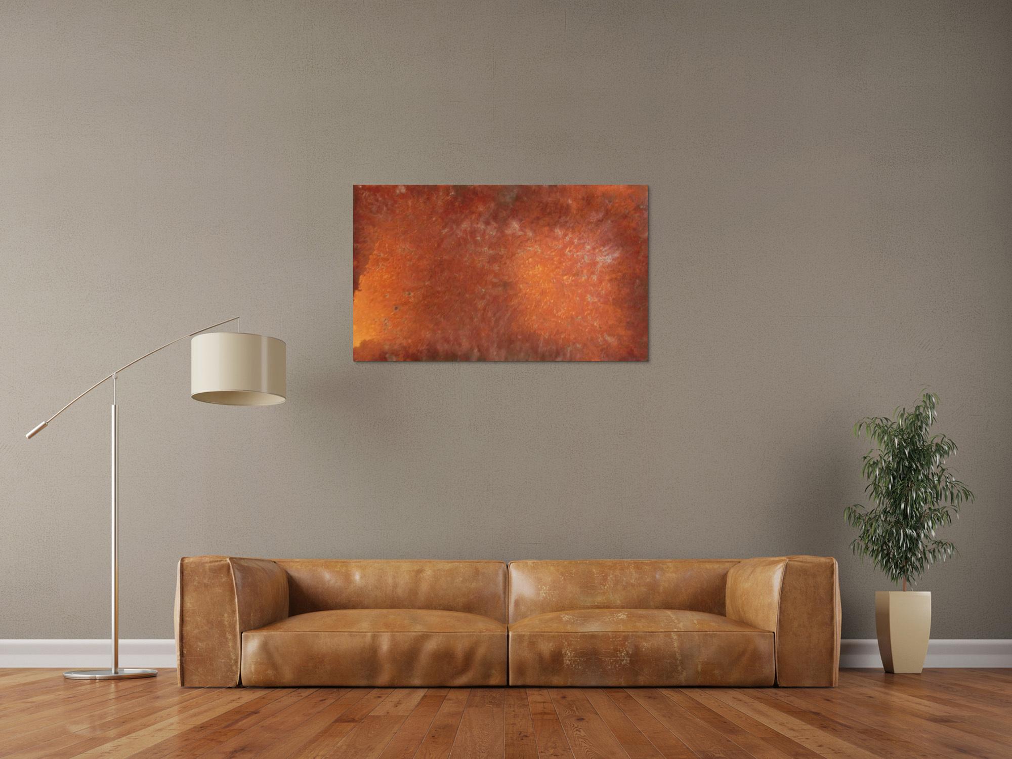 Rostbild abstrakt und modern