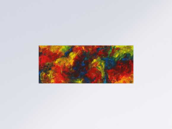 Kunstdruck Ausschnitt erstellen abstraktes Gemälde Nr. 1633