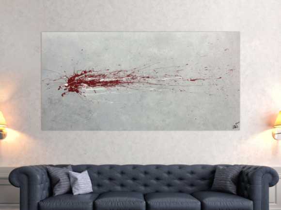 Kunstdruck Ausschnitt erstellen abstraktes Gemälde Nr. 167