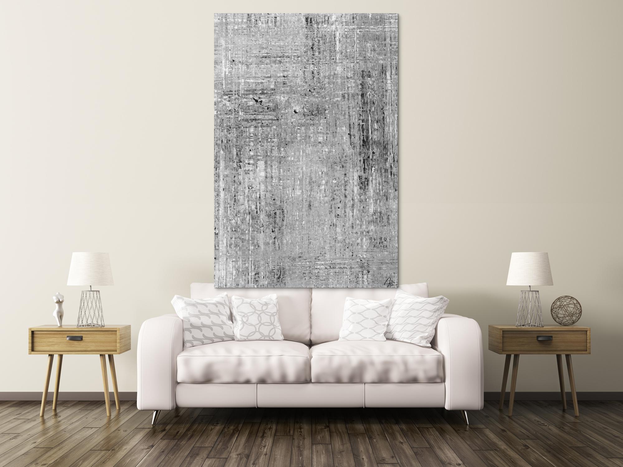Abstraktes Gemälde Modern Art handgemalt auf Leinwand
