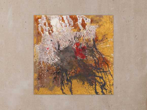 Kunstdruck Ausschnitt erstellen abstraktes Gemälde Nr. 1697