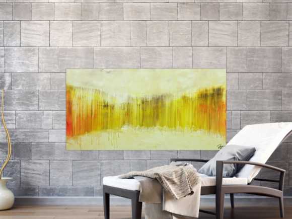 Abstraktes Gemälde Modern art handgemalt auf Leinwand