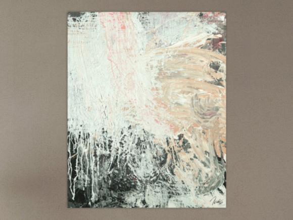 Kunstdruck auf Leinwand abstraktes Gemälde Nr. 1733