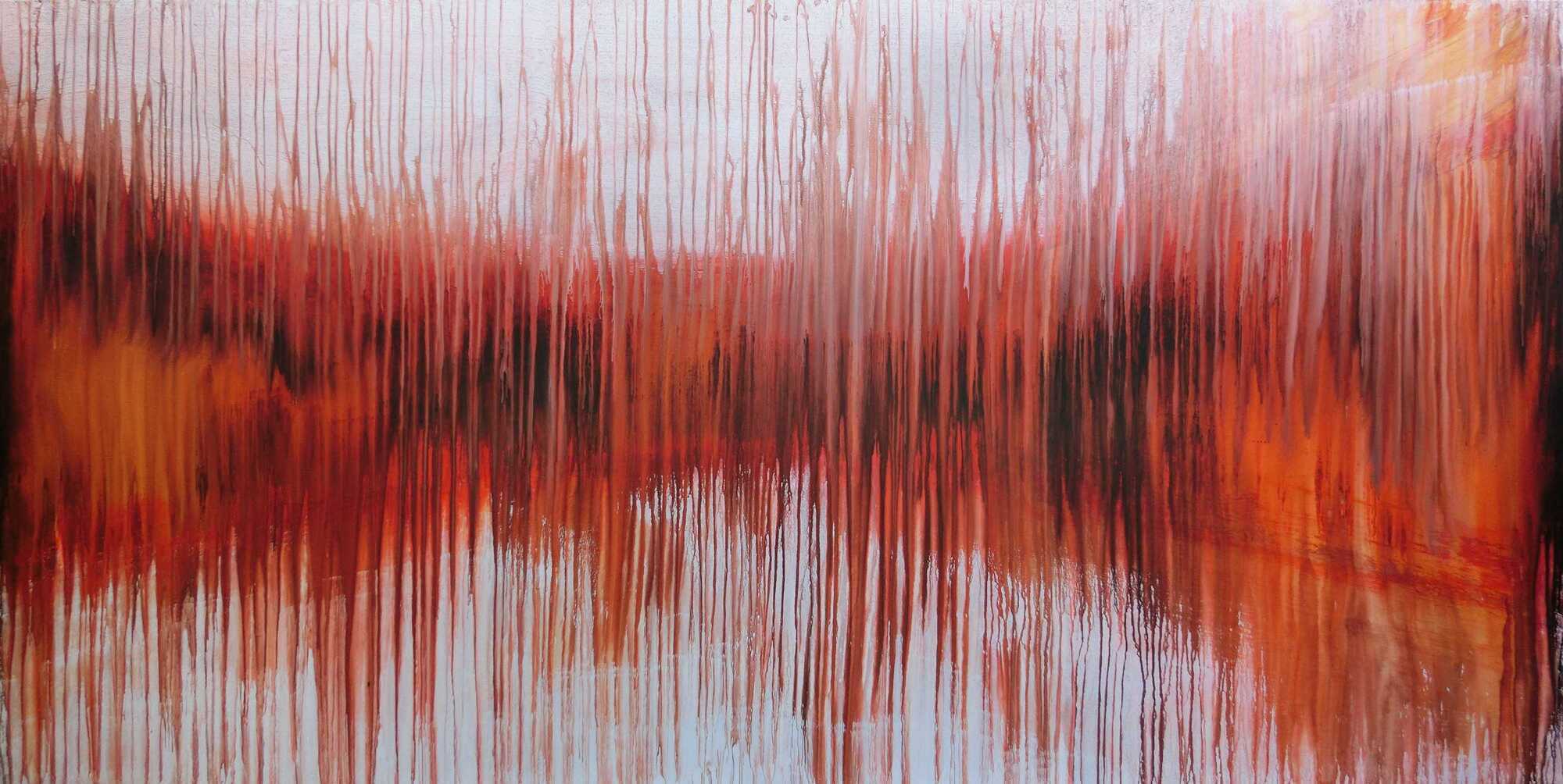 Abstraktes Acrylbild modern groß XXL