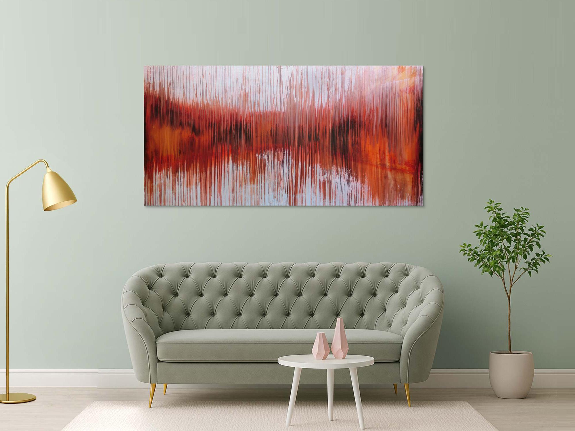 Abstraktes Acrylbild modern groß XXL