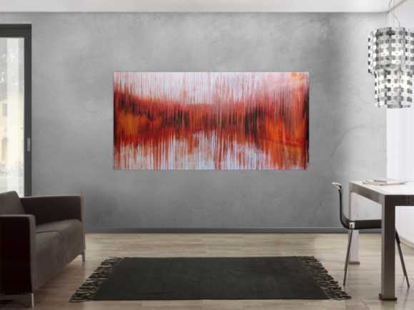 Abstraktes Acrylbild modern groß XXL