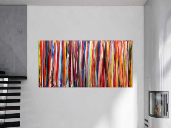 Kunstdruck Ausschnitt erstellen abstraktes Gemälde Nr. 180
