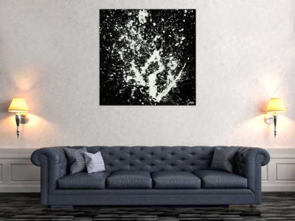 Gemälde Original abstrakt 100x100cm Minimalistisch Moderne Kunst auf ...