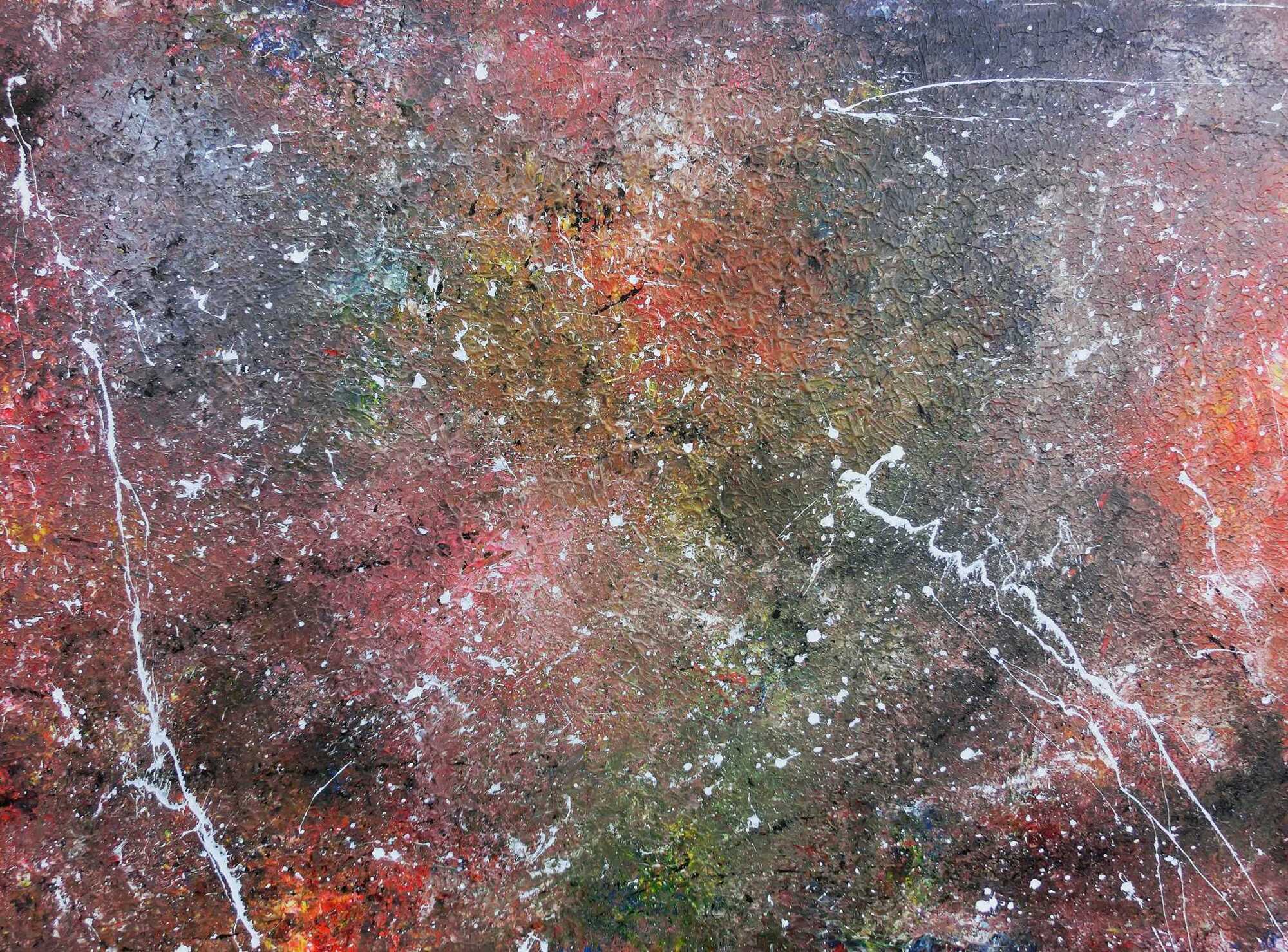 Abstraktes Acrylbild Wandbild Gemälde sehr groß modern Unikat