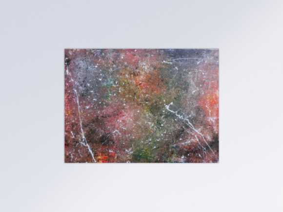 Abstraktes Acrylbild Wandbild Gemälde sehr groß modern Unikat