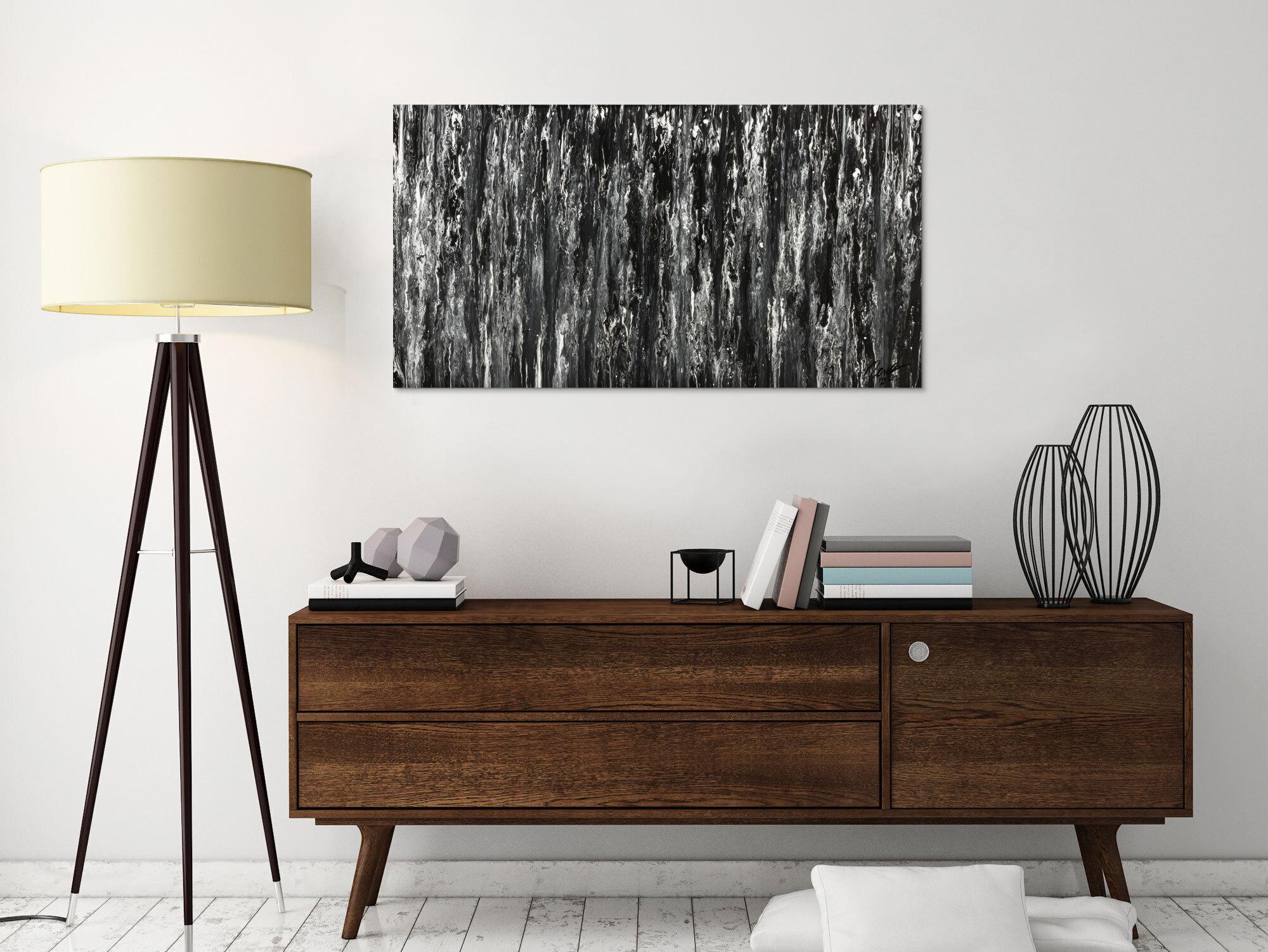 Abstraktes Bild auf Leinwand