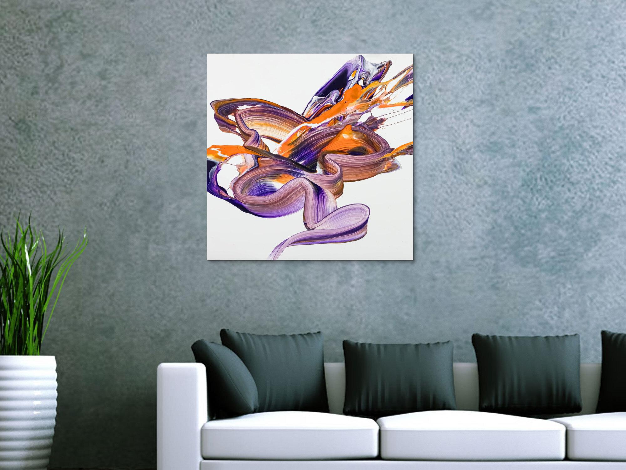 Abstraktes Bild auf Leinwand