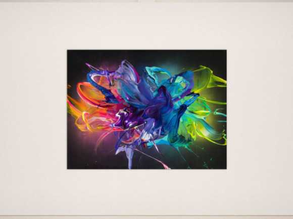 Kunstdruck auf Leinwand abstraktes Gemälde Nr. 1991