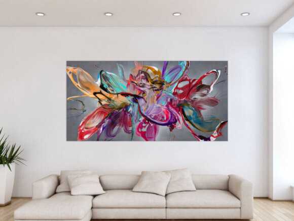 Kunstdruck auf Leinwand abstraktes Gemälde Nr. 1992