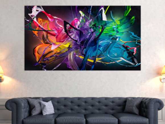 Kunstdruck auf Leinwand abstraktes Gemälde Nr. 2005