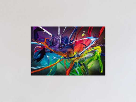 Kunstdruck auf Leinwand abstraktes Gemälde Nr. 2009