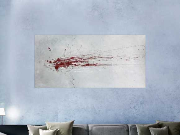 Kunstdruck Ausschnitt erstellen abstraktes Gemälde Nr. 213