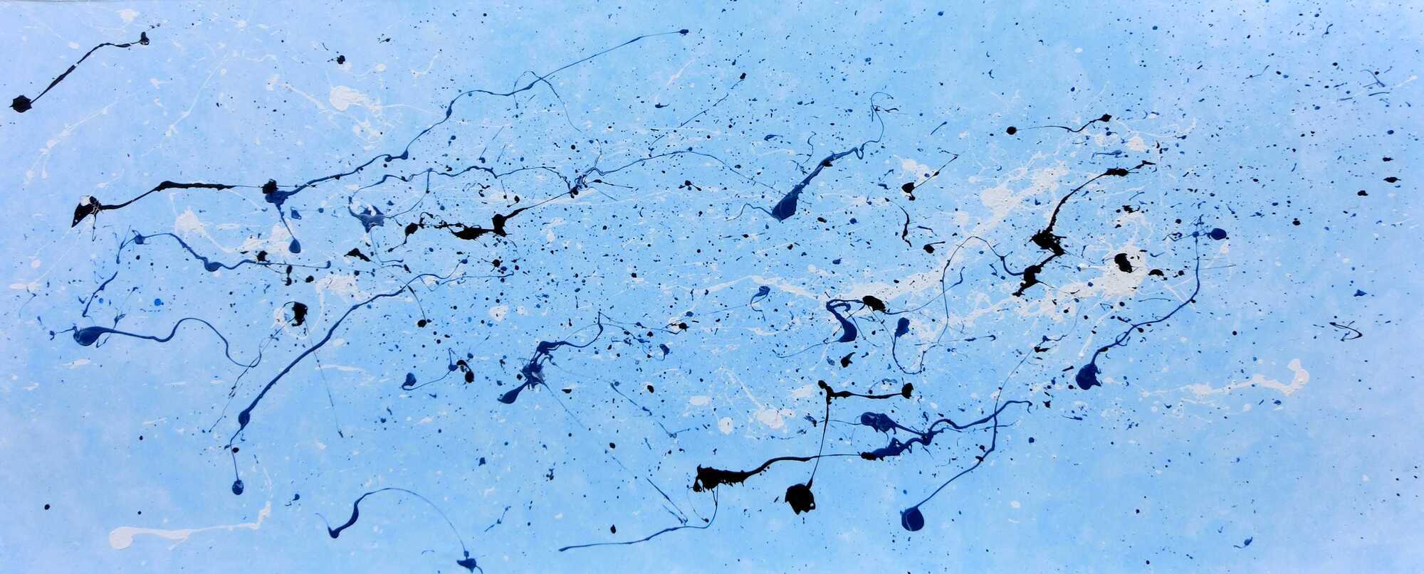 Modernes abstraktes Gemälde Wandbild aus Acryl