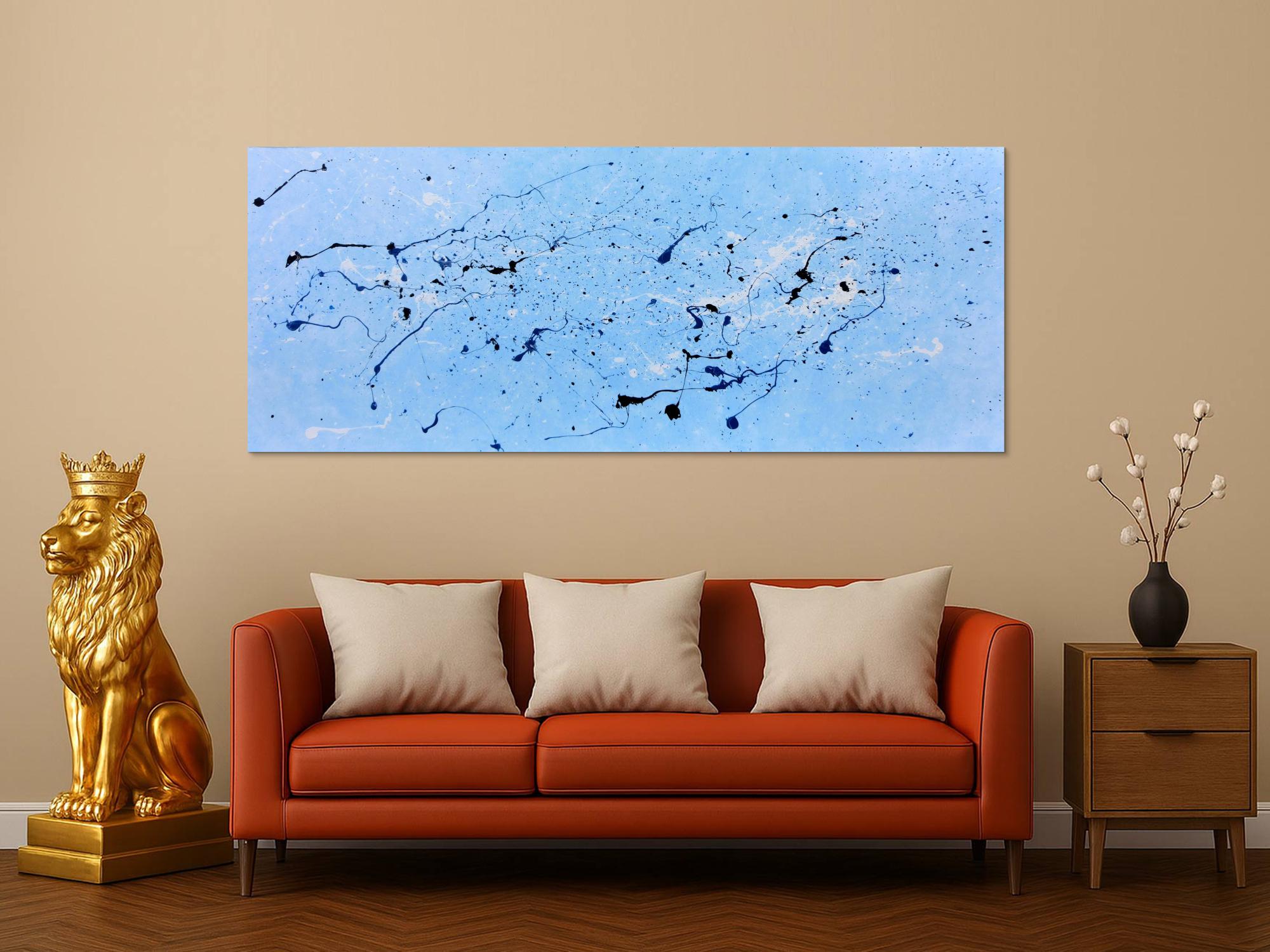 Modernes abstraktes Gemälde Wandbild aus Acryl