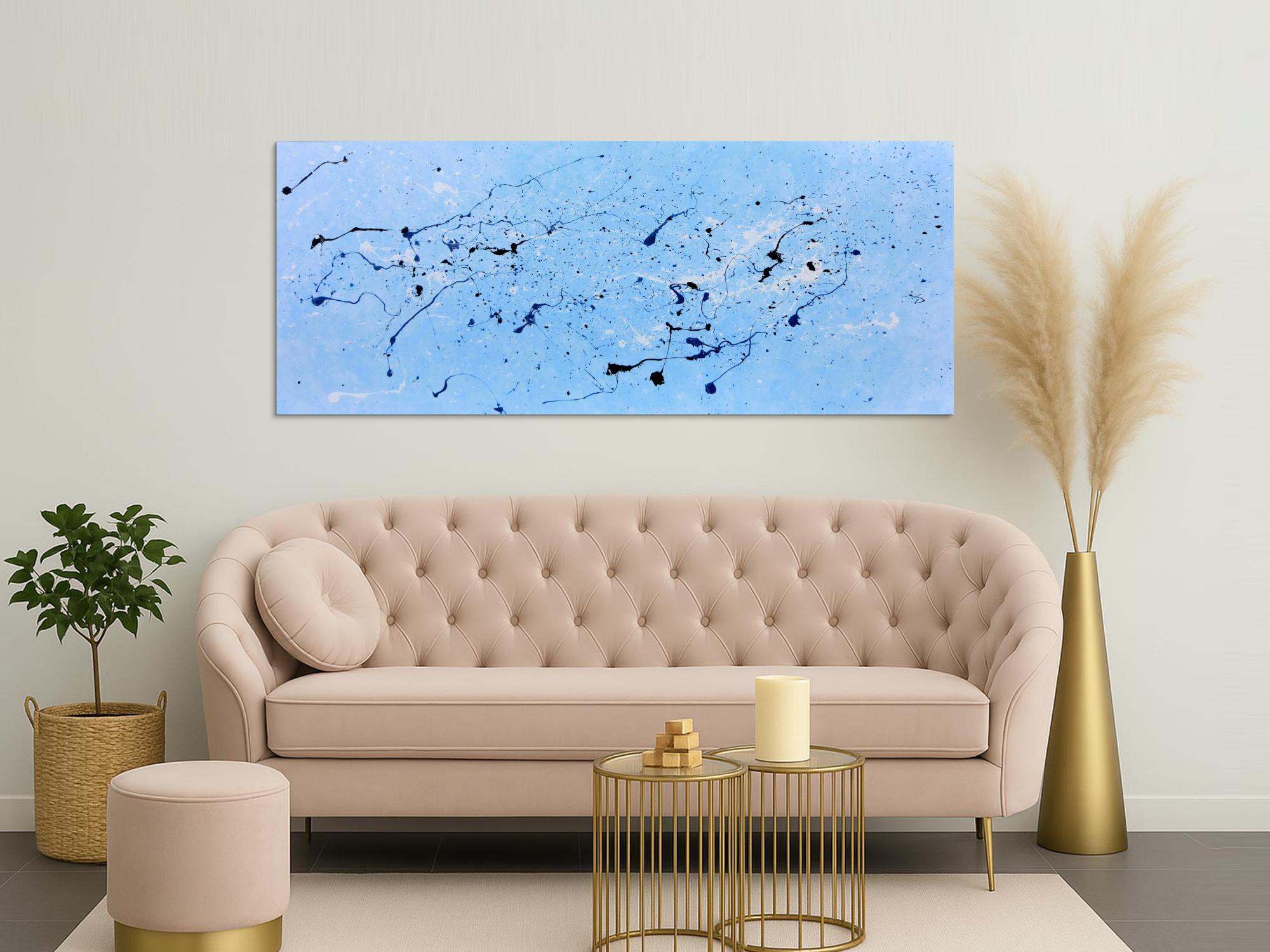 Modernes abstraktes Gemälde Wandbild aus Acryl