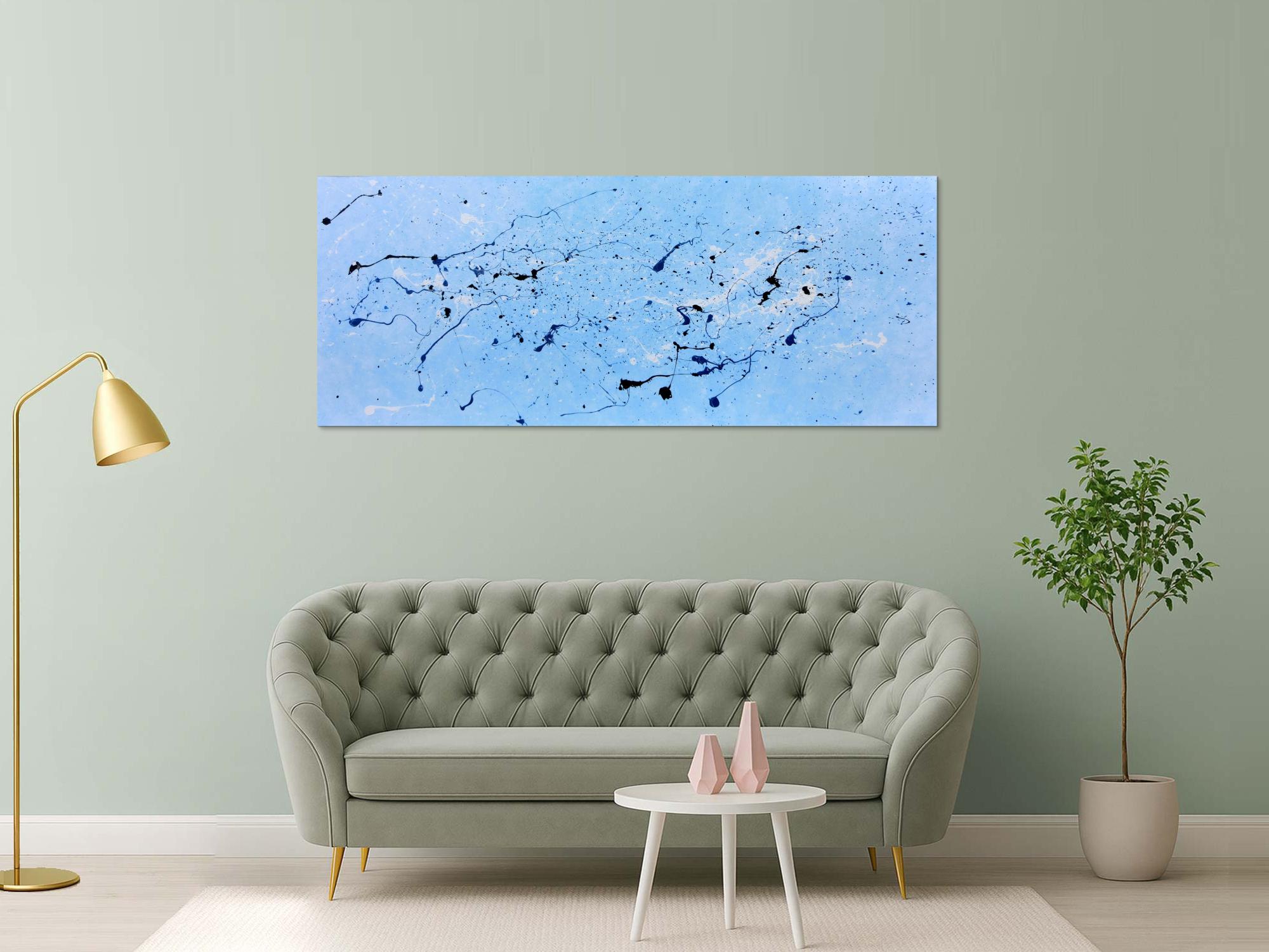 Modernes abstraktes Gemälde Wandbild aus Acryl