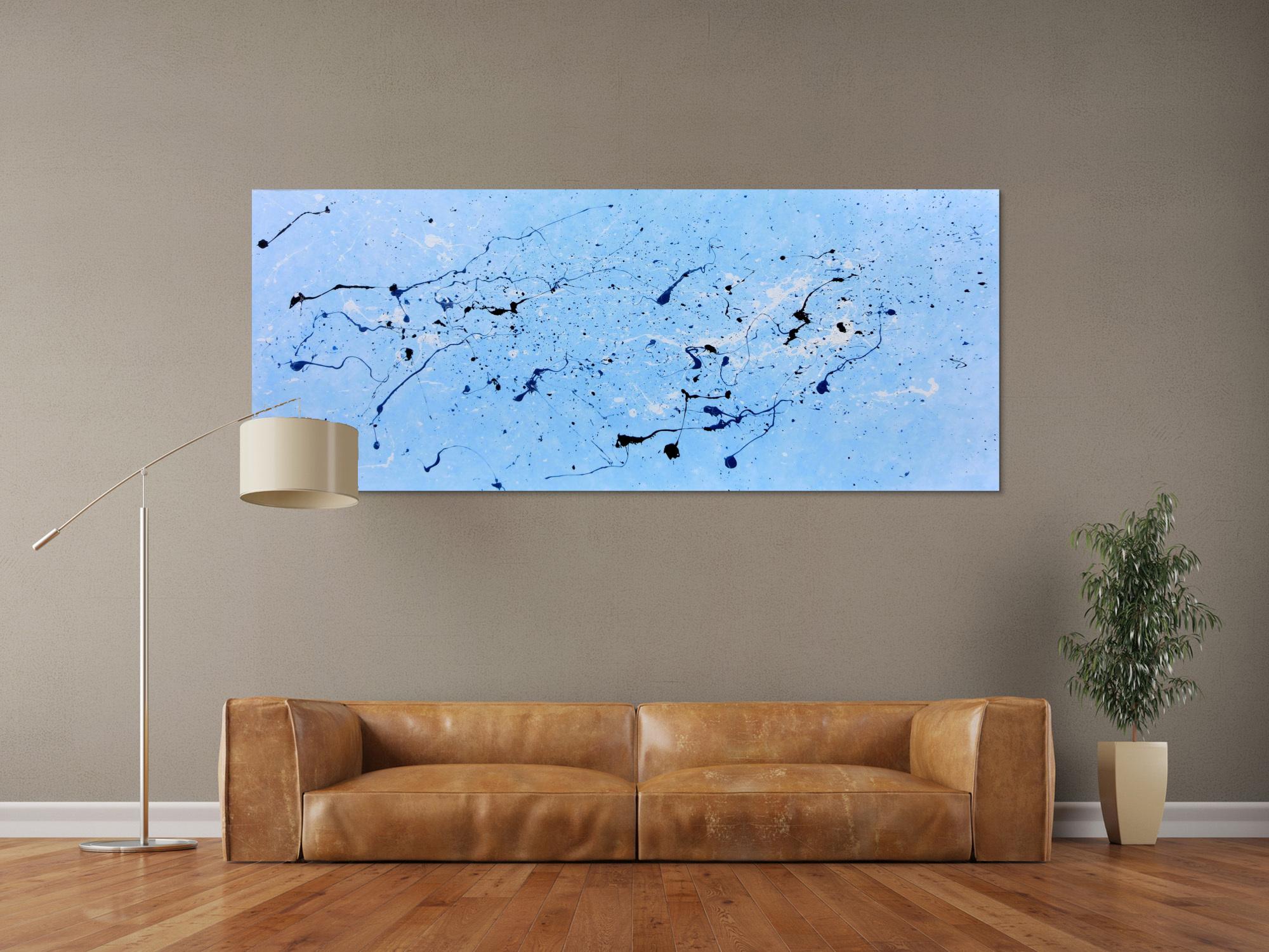 Modernes abstraktes Gemälde Wandbild aus Acryl