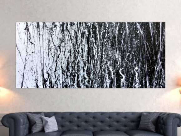 Kunstdruck Ausschnitt erstellen abstraktes Gemälde Nr. 235