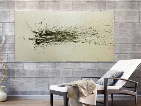 Kunstdruck Ausschnitt erstellen abstraktes Gemälde Nr. 237