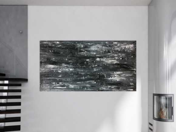 Kunstdruck Ausschnitt erstellen abstraktes Gemälde Nr. 26