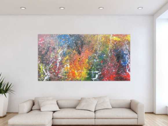 Kunstdruck Ausschnitt erstellen abstraktes Gemälde Nr. 265