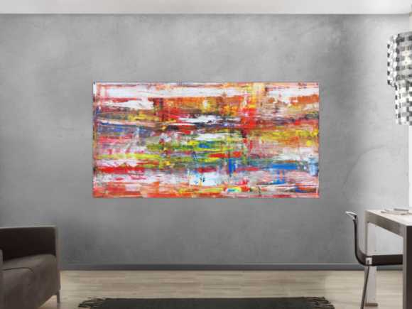 Kunstdruck Ausschnitt erstellen abstraktes Gemälde Nr. 272